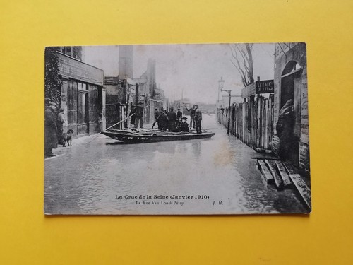 Cpa inondation 1910 flood - 1910, crue