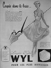 WYL LINGERIE ADVERTISING NYLON COMBINATION RUBY CACHE GENDER YOLE BRA