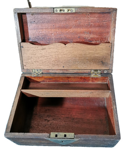 Boîte ancienne bois - en,