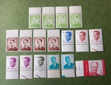 timbres rois belges avec