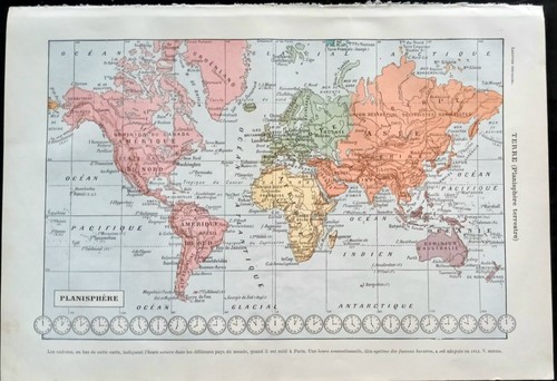 1922 original recto verso - original,