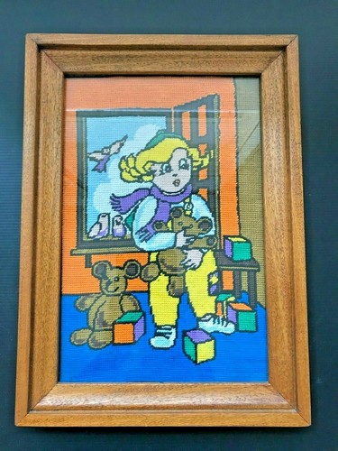 Cadre canevas tapisserie - canevas,
