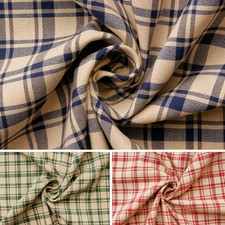 Cottage - tissu coloré à carreaux - vendu au mètre