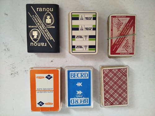 Lot jeux de cartes à - lot,