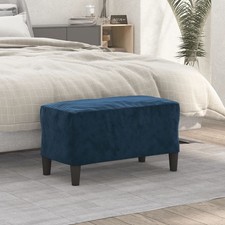 Banc Gris Foncé 100x35x41 cm Velours Ottoman Siège Banquette de Lit vidaXL