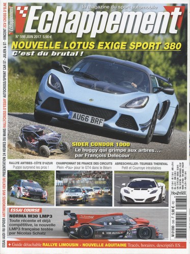 Echappement 598 2017 - n°598, 06/2017