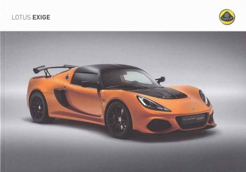 Catalogue brochure lotus exige - brochure,