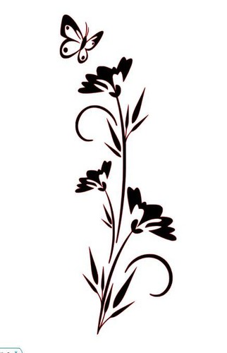 Sticker autocollant branche