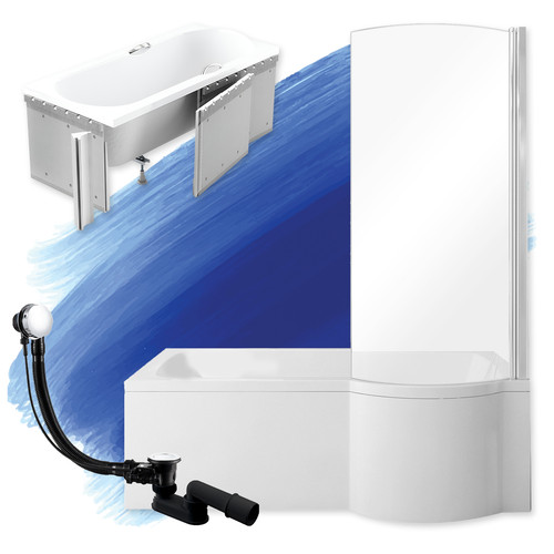 Baignoire rectangulaire 160x70 - baignoire,