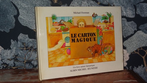 Carton magique un livre - magique,