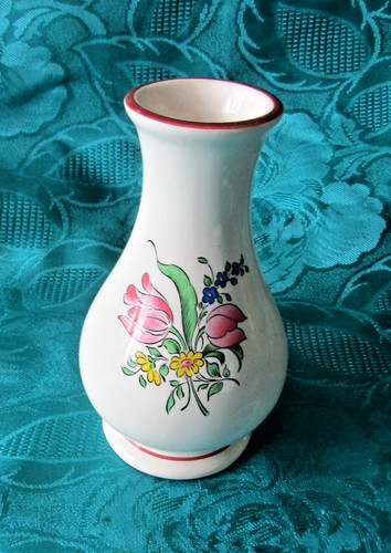 Vase faïence lunéville - vase,