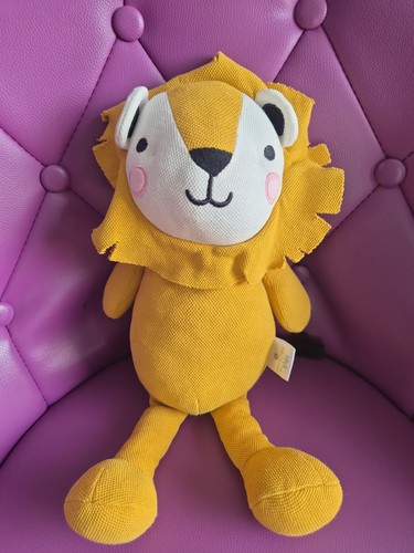 Doudou peluche lion - , jaune
