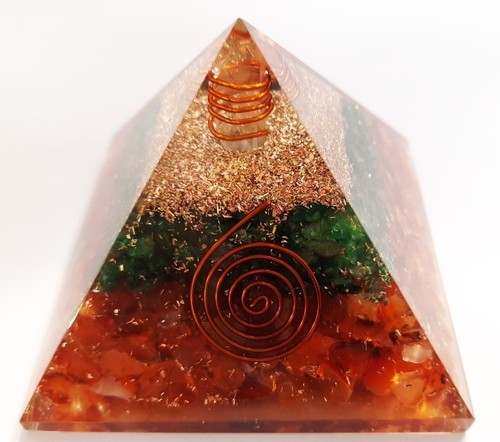 Pyramide orgonite spirale - en,