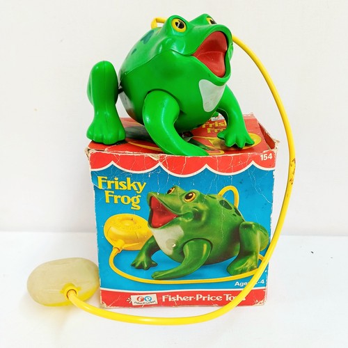 Jouet ancien grenouille - ancien,
