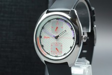 RARE N MINT Seiko Alba Fusion VD77-KHF0 Small-Sec Lumi-Hands Qz Mens Watch JAPAN