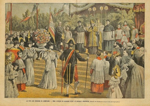 Compiegne fete du - fete, bouquet