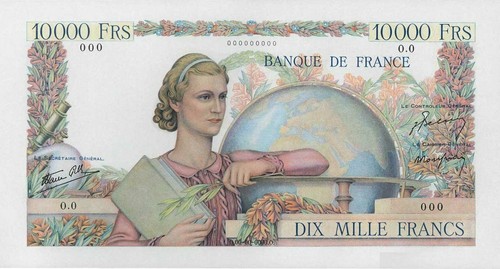 075 000 francs génie - 10.000,
