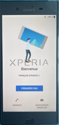 Sony xperia xz1 argenté - sony,