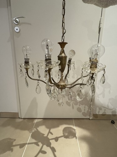 Lustre ancien lumières - 5,