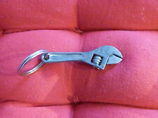 Antique steel keychain "wrench wrench" - Length: 7 cm - Opening: 1 cm