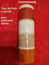 TUPPERWARE   TOUR  Pots ou BOÎTES à Epices  -- Différents débits 