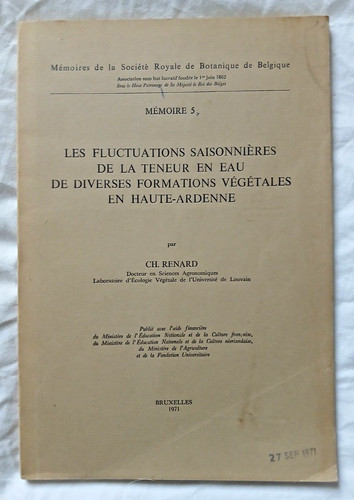 Les fluctuations saisonnières - les,