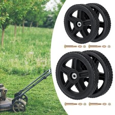 Lot de 2 roues de tondeuse à