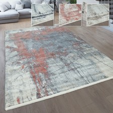 Tapis Salon Vintage Poils Ras