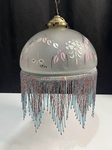 Ancienne lampe suspension - ancienne,