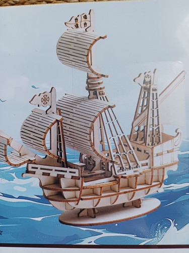 Puzzle bois bateaux - en,