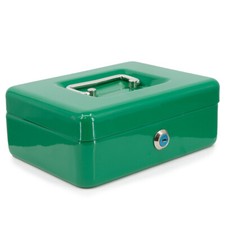 Caisse à monnaie verte en