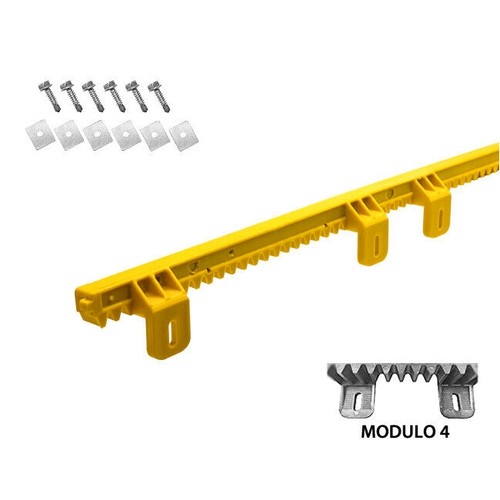 Crémaillère jaune nylon - crémaillère,