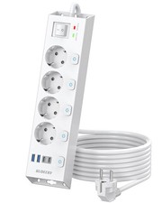 Multiprise 4 Prises avec USB