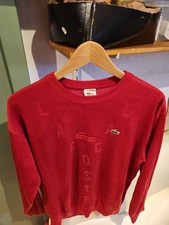 pull lacoste homme Rouge