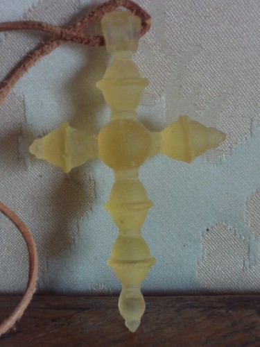 Croix pâte verre et - croix,