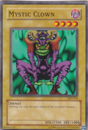 Mystic clown oh 1996 - clown, yu-gi-oh