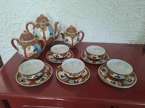 Ancien service thé tasses - service,