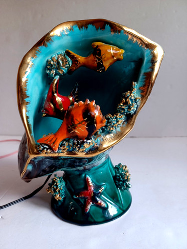 Vallauris lampe poissons - vallauris,