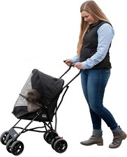 Pet Gear Travel Lite Plus Stroller, Compact, Easy Fold No Assembly Required