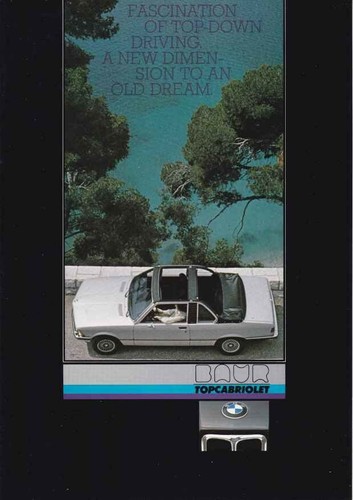 Catalogue brochure baur bmw - catalogue,