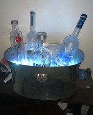 Rare seau à champagne métal argenté