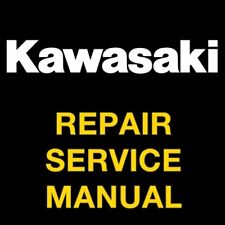 KAWASAKI KLR250 1984 1985 1986 1987 1988 1989 1990 1991  REPAIR SERVICE MANUAL