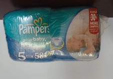 Vintage Diapers Nappies Couche Windeln Pampers Baby Dry 2011 Opened
