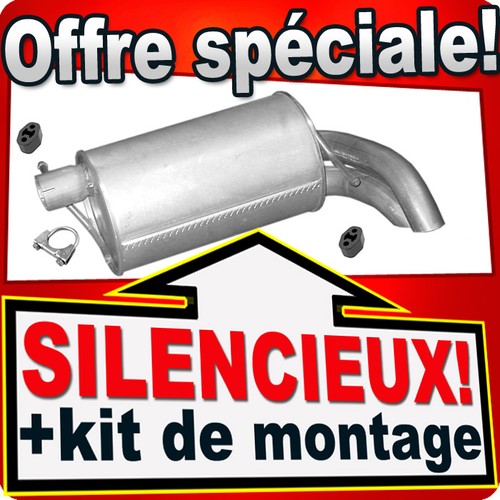 Silencieux arriere pour - silencieux,
