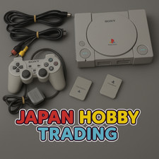 Sony PlayStation 1 Console PS1 + Pick 1-2 Controller Memory Card Tested VeryGood