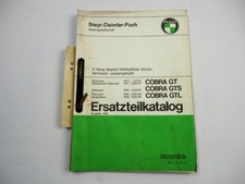 Puch Cobra GT GTS GTL Moped 6 Speed 50 CCM Spare Parts List Spare Parts Catalogue 1980