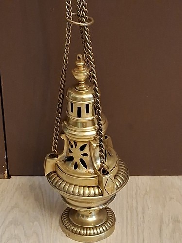 Ancien encensoir religieux - ancien,