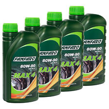Huile De Boîte De Vitesses Quad FANFARO MAX 4 80W-90 GL-4 API GL4 4x 1 Litre