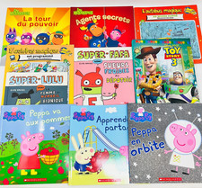 Jeunes Enfants Lot 10 Livres Français/French Peppa Pig/Elise Gravel/Mélodilous