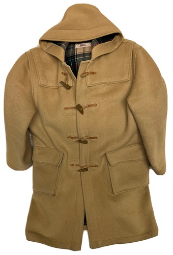 Gloverall wool brown - wool, duffle